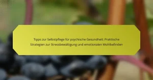 Tipps zur Selbstpflege für psychische Gesundheit: Praktische Strategien zur Stressbewältigung und emotionalen Wohlbefinden